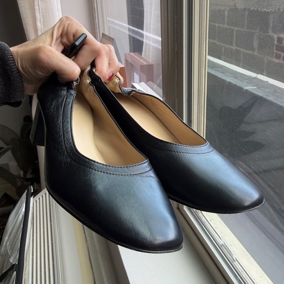 🦋 Everlane 🦋 The Day Heel Black Size 8